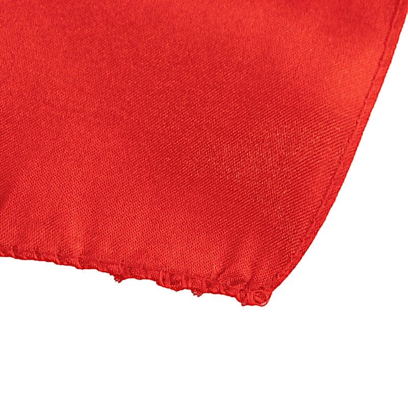 90 inch Square Satin Table Overlay