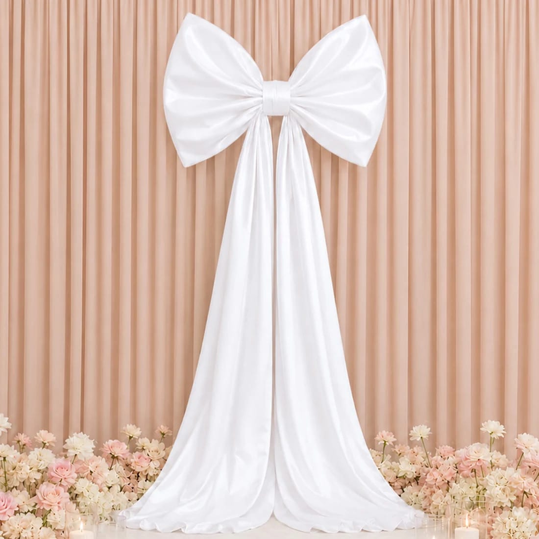10 feet Giant Bow Tie Decor for Weddings and Events