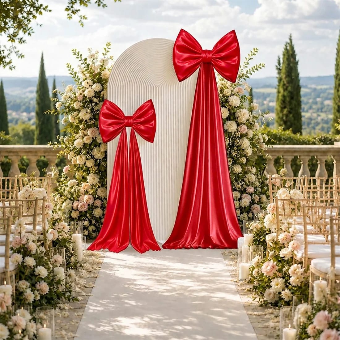 10 feet Giant Bow Tie Decor for Weddings and Events