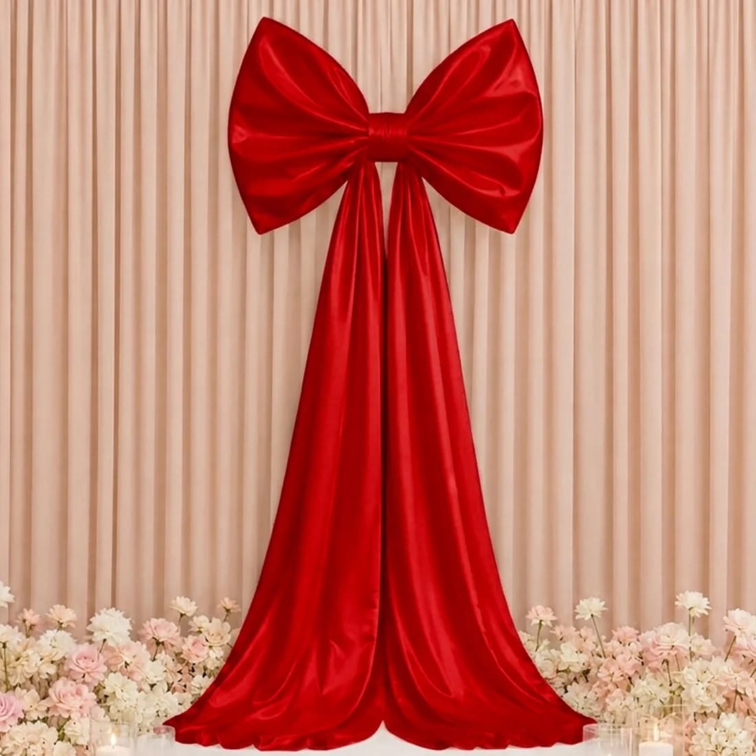 10 feet Giant Bow Tie Decor for Weddings and Events