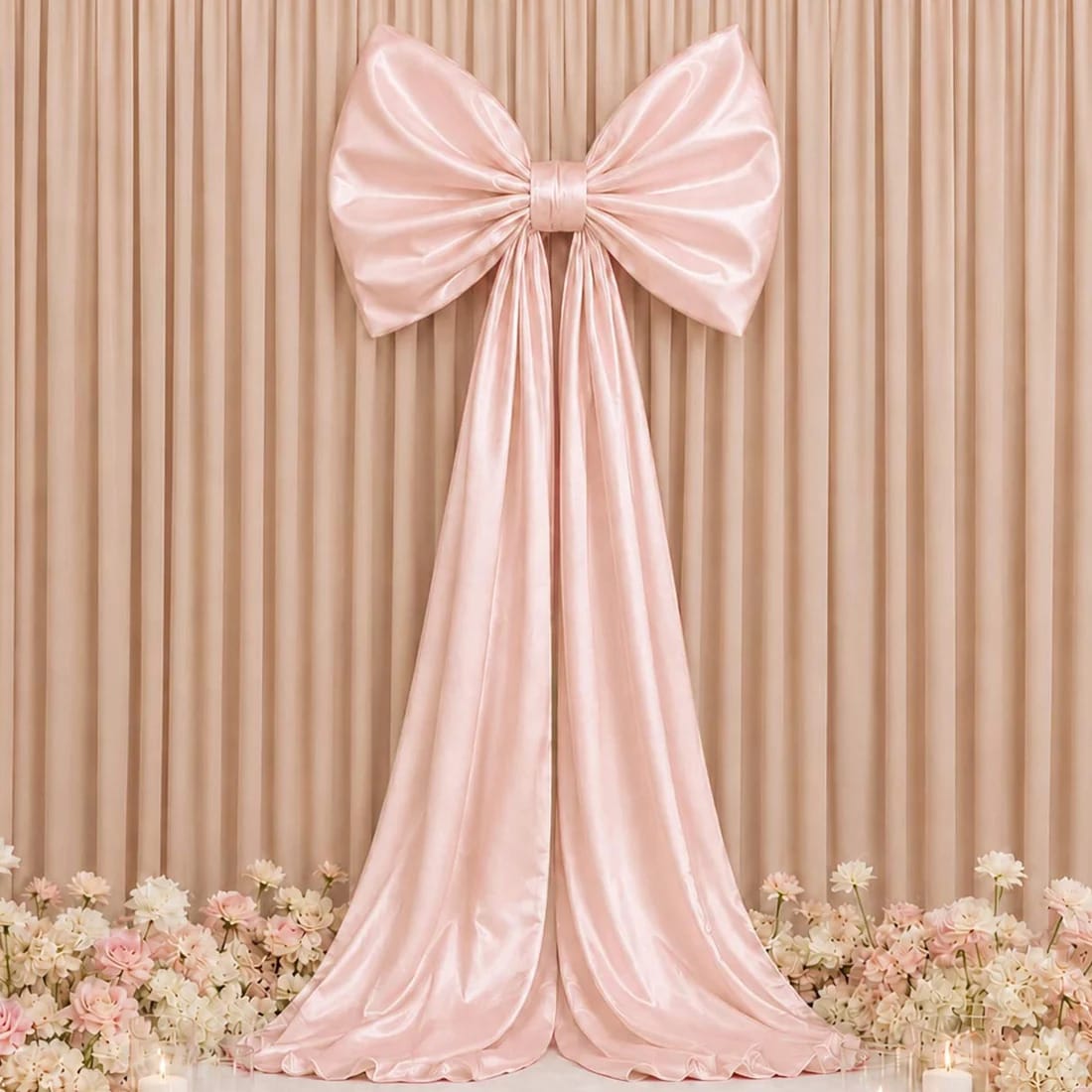 10 feet Giant Bow Tie Decor for Weddings and Events