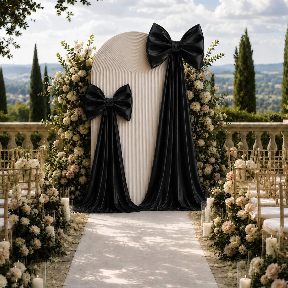 10 feet Giant Bow Tie Decor for Weddings and Events