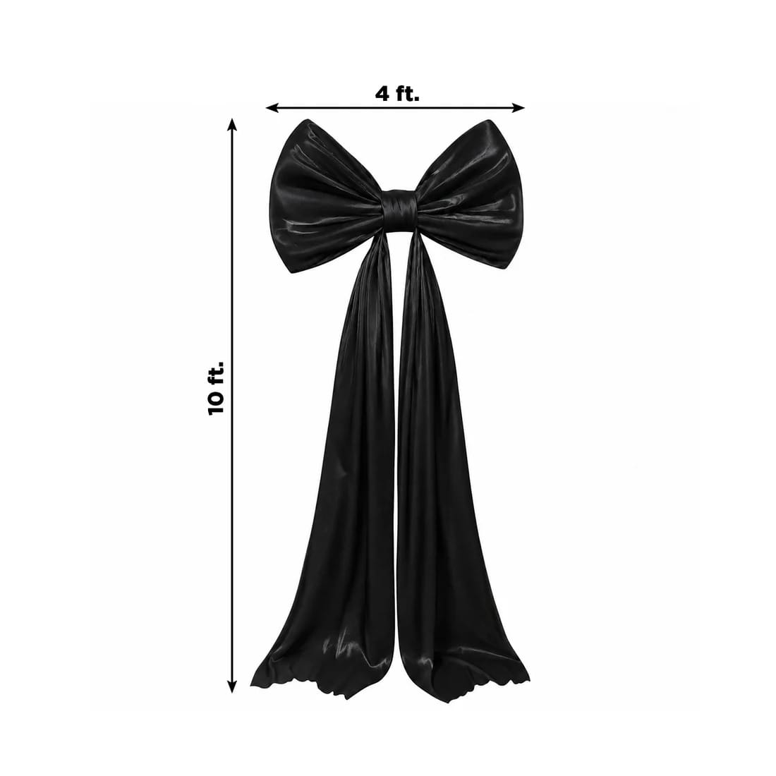 10 feet Giant Bow Tie Decor for Weddings and Events