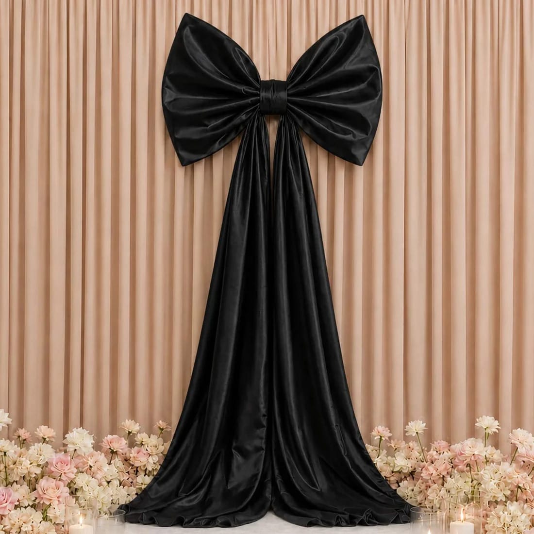 10 feet Giant Bow Tie Decor for Weddings and Events