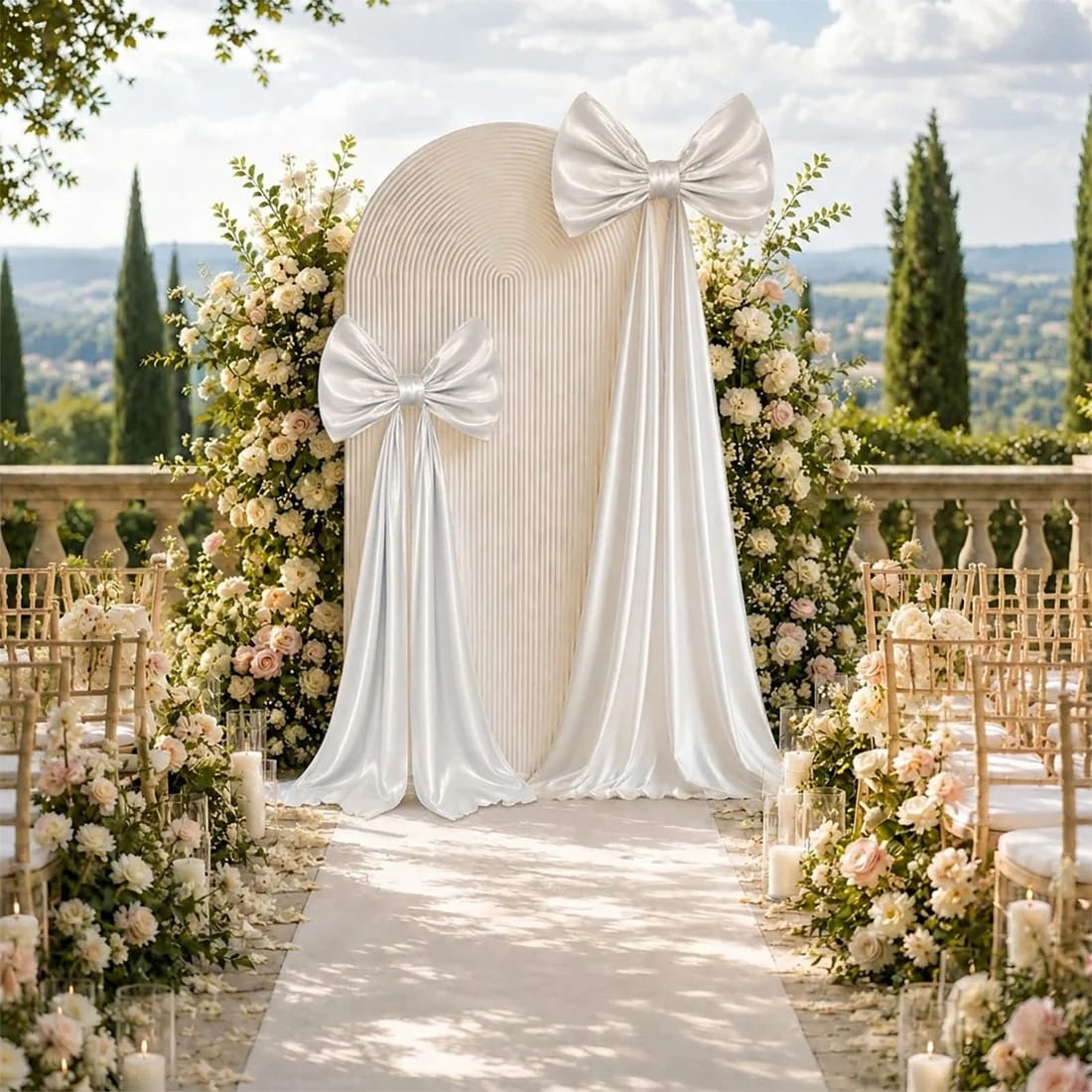 10 feet Giant Bow Tie Decor for Weddings and Events