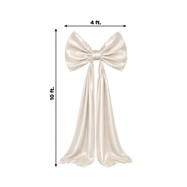 10 feet Giant Bow Tie Decor for Weddings and Events