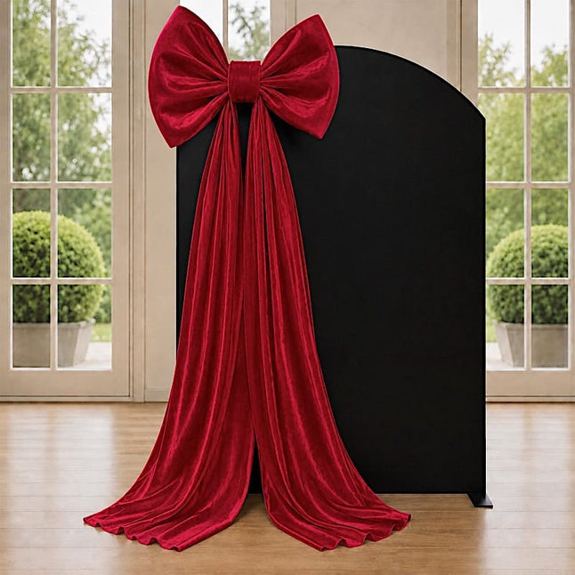 10 feet Giant Velvet Bow Tie Decor for Weddings and Events