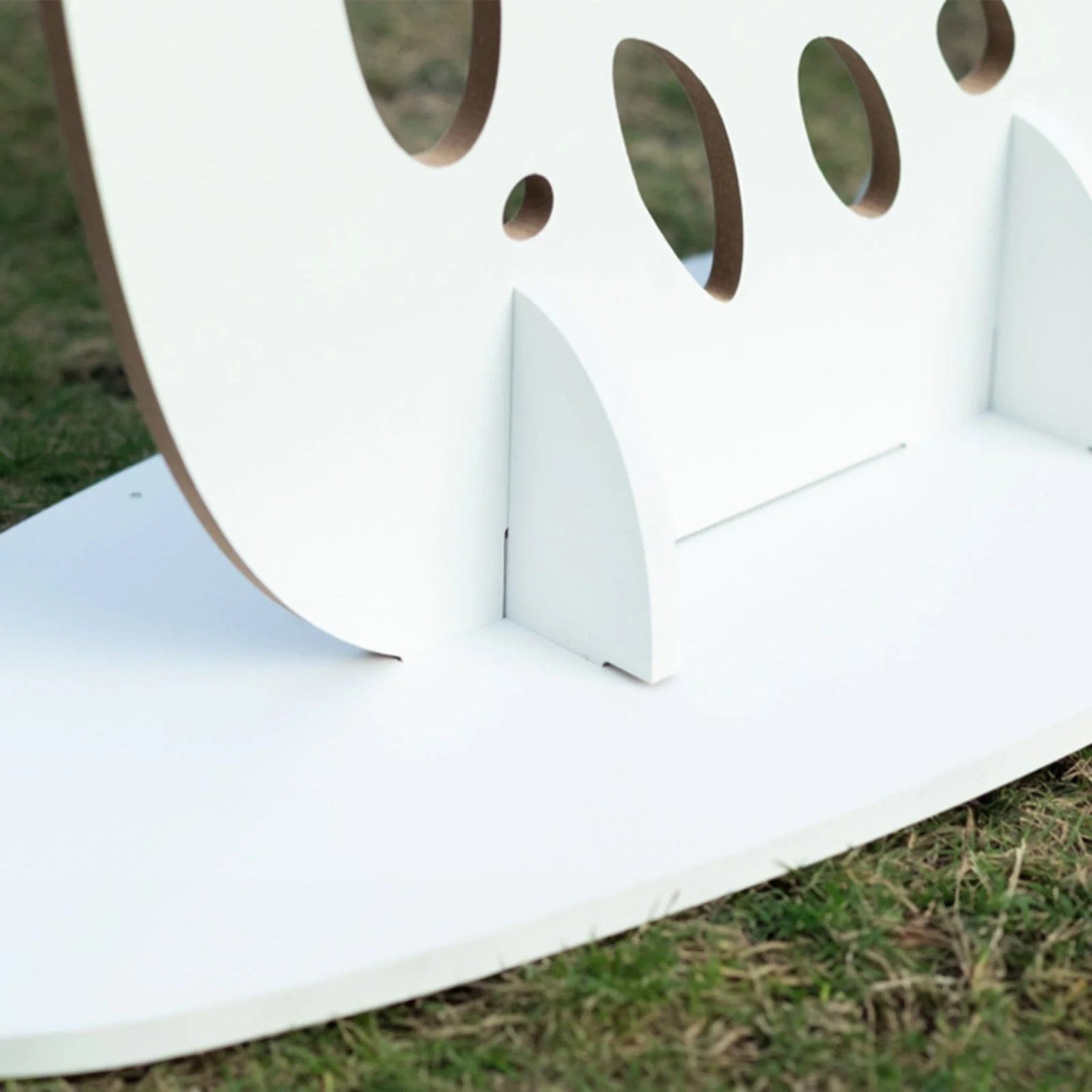4.5 x 3.5 feet White Wooden Butterfly Wings Backdrop Stand – Balsa ...