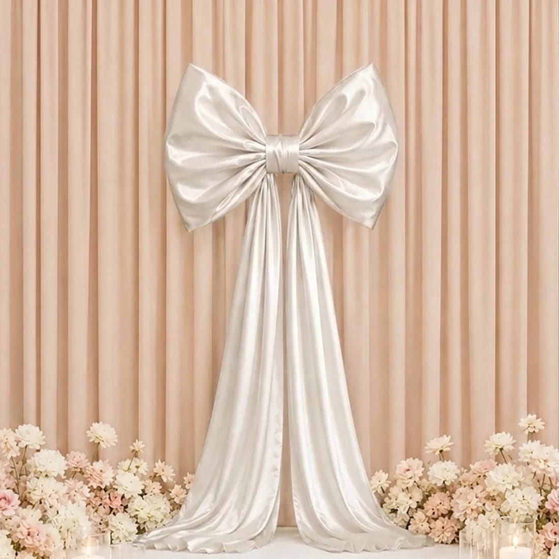 7 feet Giant Bow Tie Decor for Weddings and Events