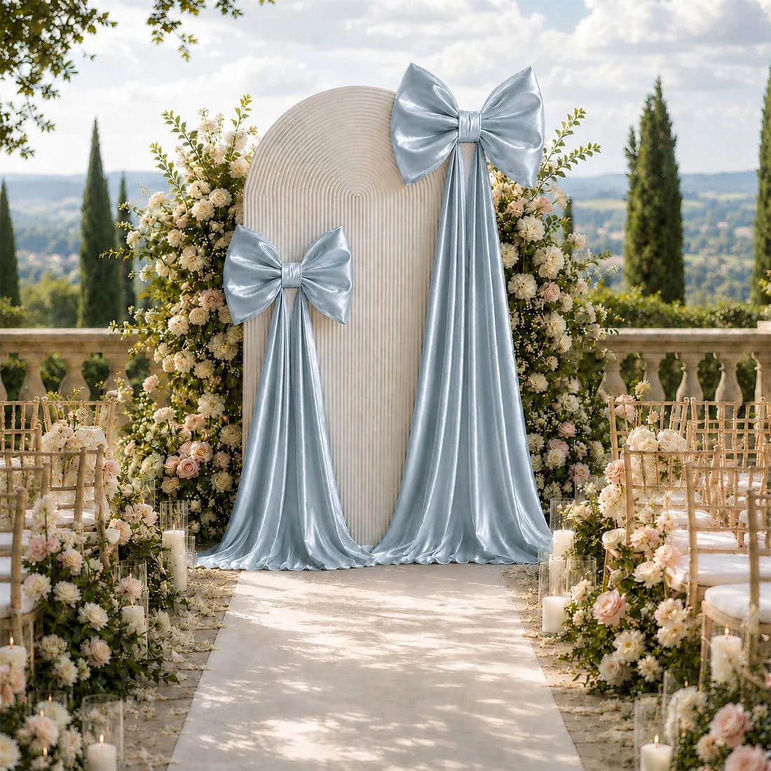 7 feet Giant Bow Tie Decor for Weddings and Events