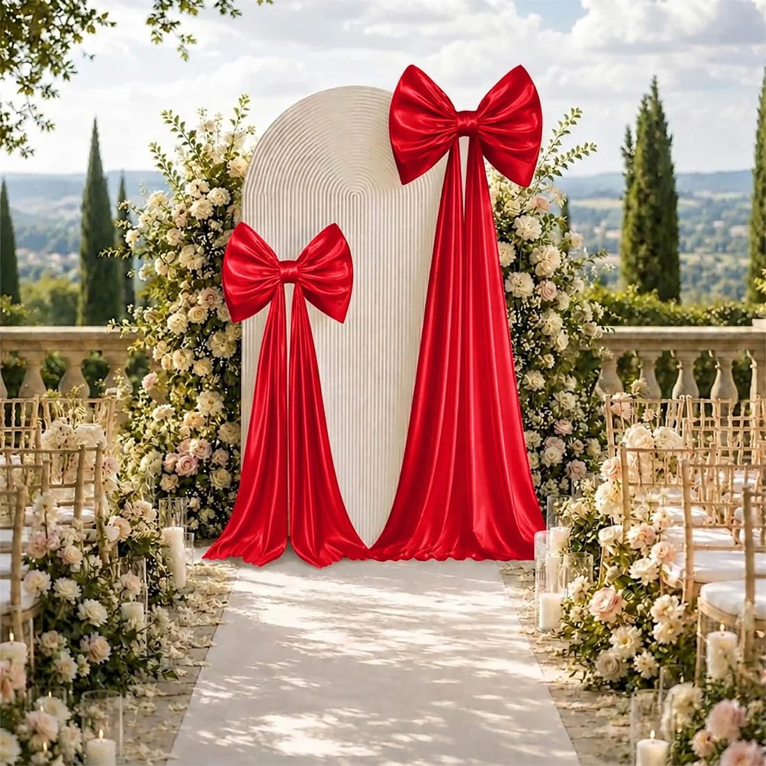 7 feet Giant Bow Tie Decor for Weddings and Events