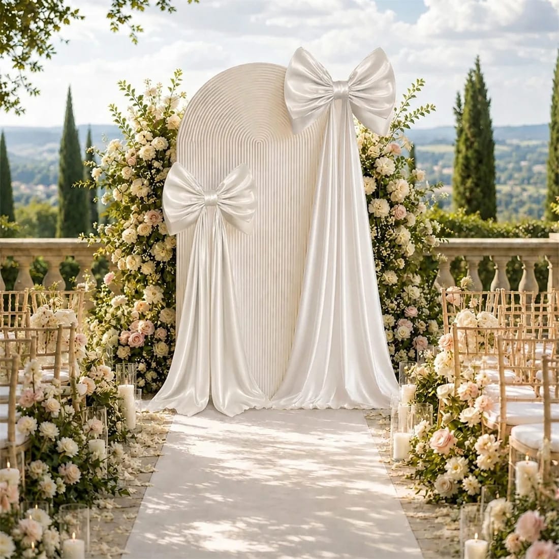 7 feet Giant Bow Tie Decor for Weddings and Events