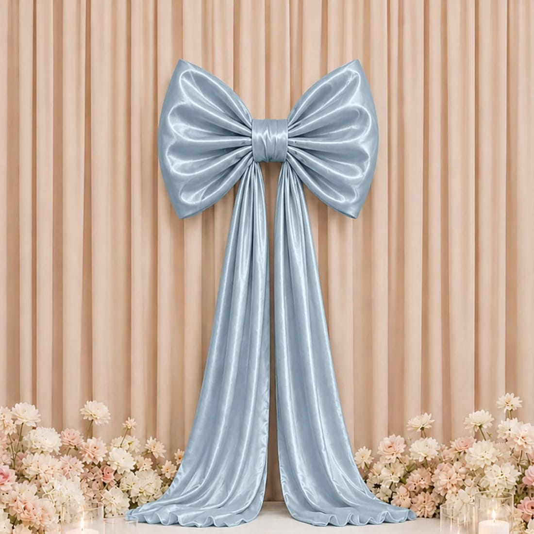 7 feet Giant Bow Tie Decor for Weddings and Events