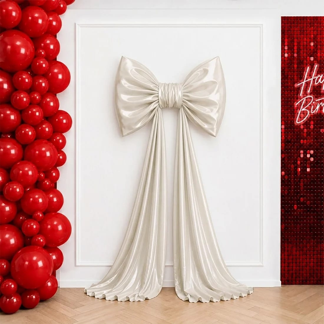 7 feet Giant Bow Tie Decor for Weddings and Events
