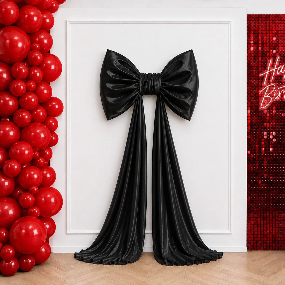 7 feet Giant Bow Tie Decor for Weddings and Events