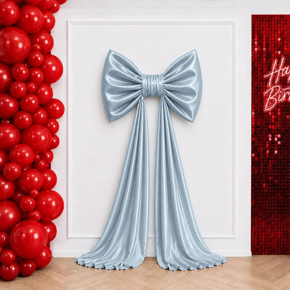 7 feet Giant Bow Tie Decor for Weddings and Events