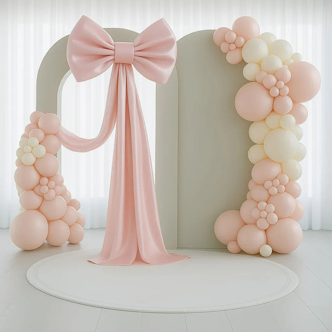7 feet Giant Bow Tie Decor for Weddings and Events
