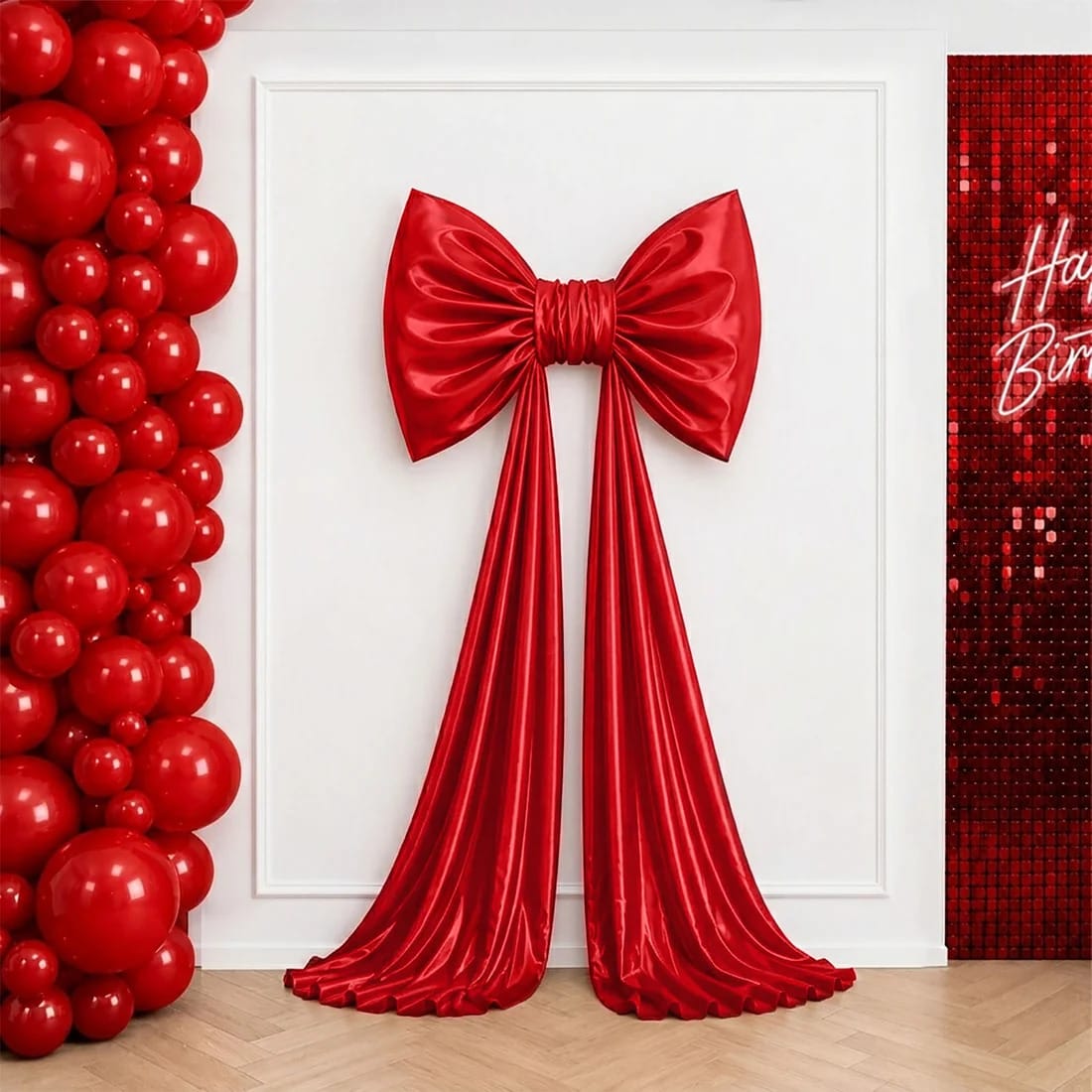 7 feet Giant Bow Tie Decor for Weddings and Events