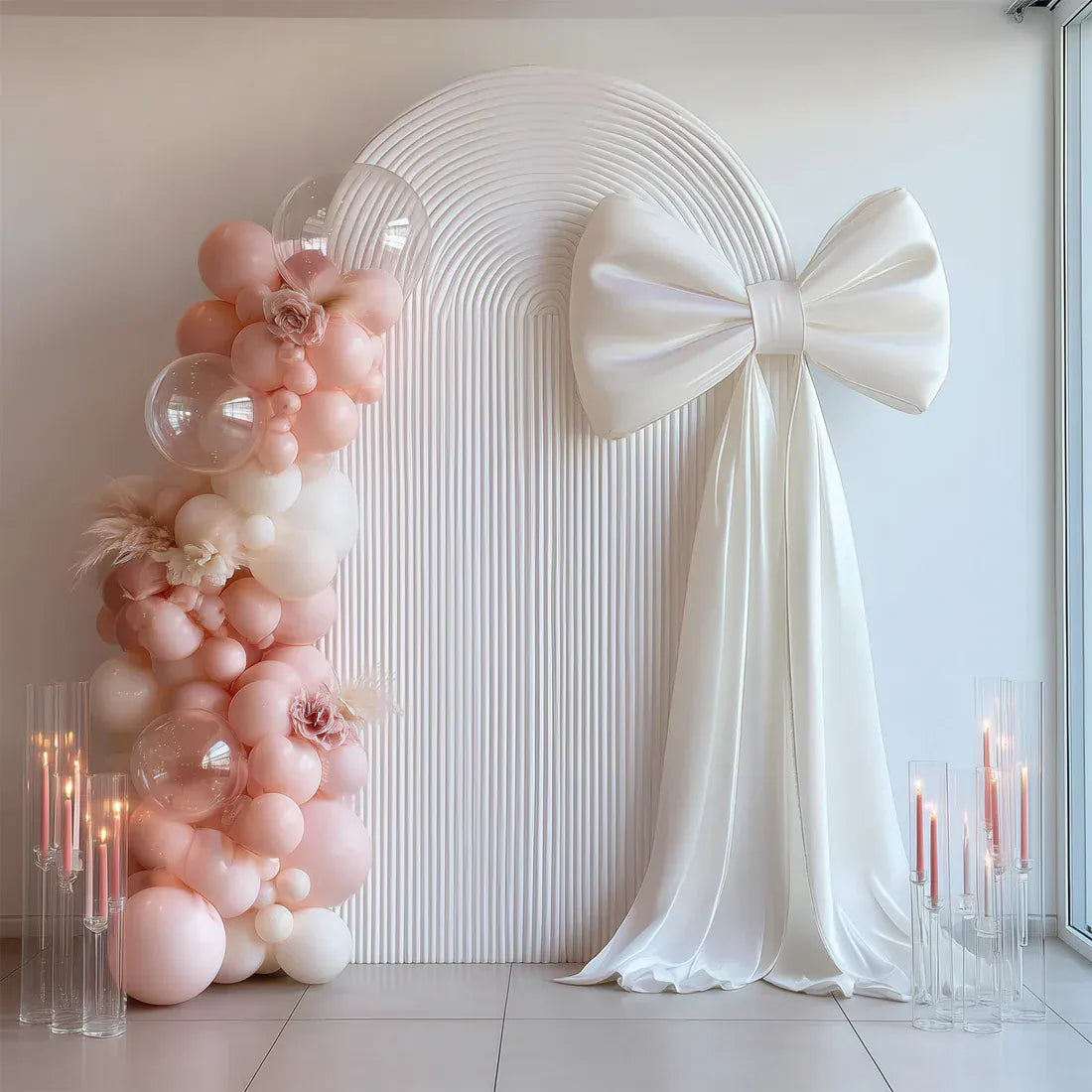 7 feet Giant Bow Tie Decor for Weddings and Events