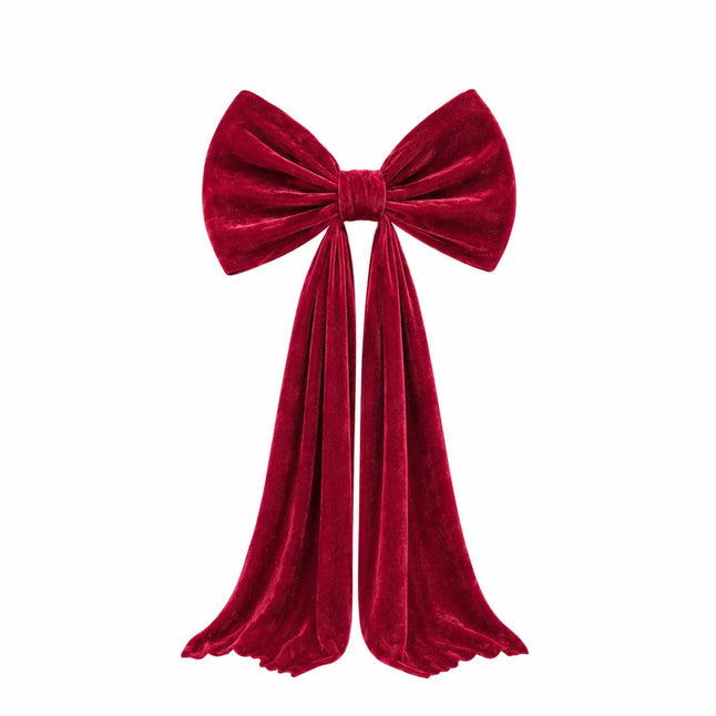 7 feet Giant Velvet Bow Tie Decor for Weddings and Events