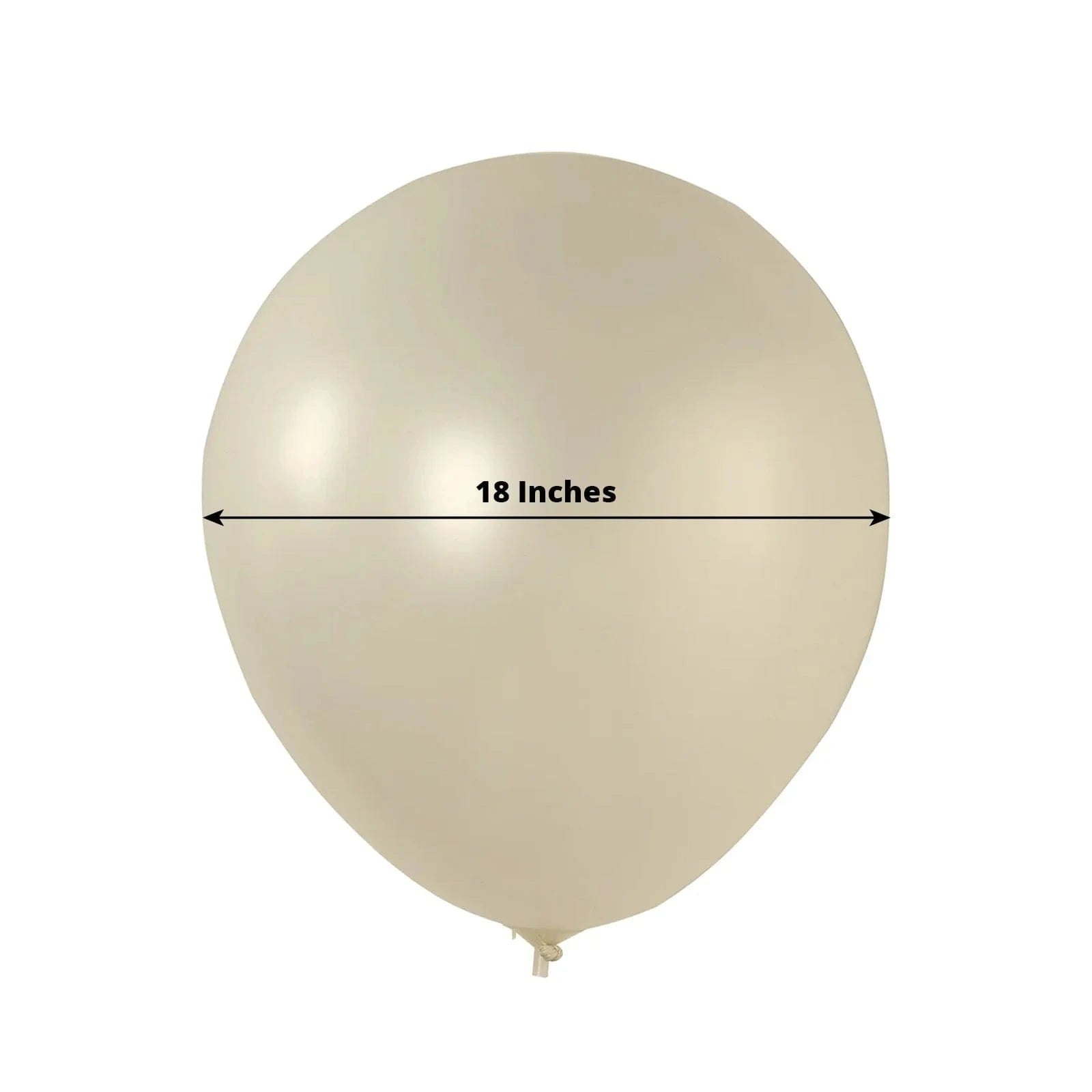 10 Round 18 in Biodegradable Party Balloons
