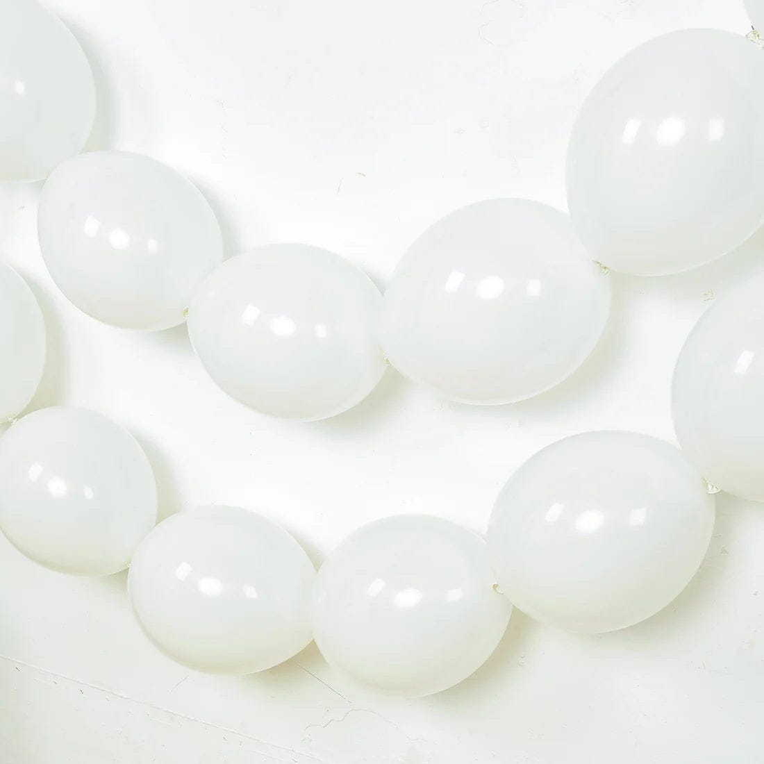 100 Matte Pastel Biodegradable Latex Link Balloons