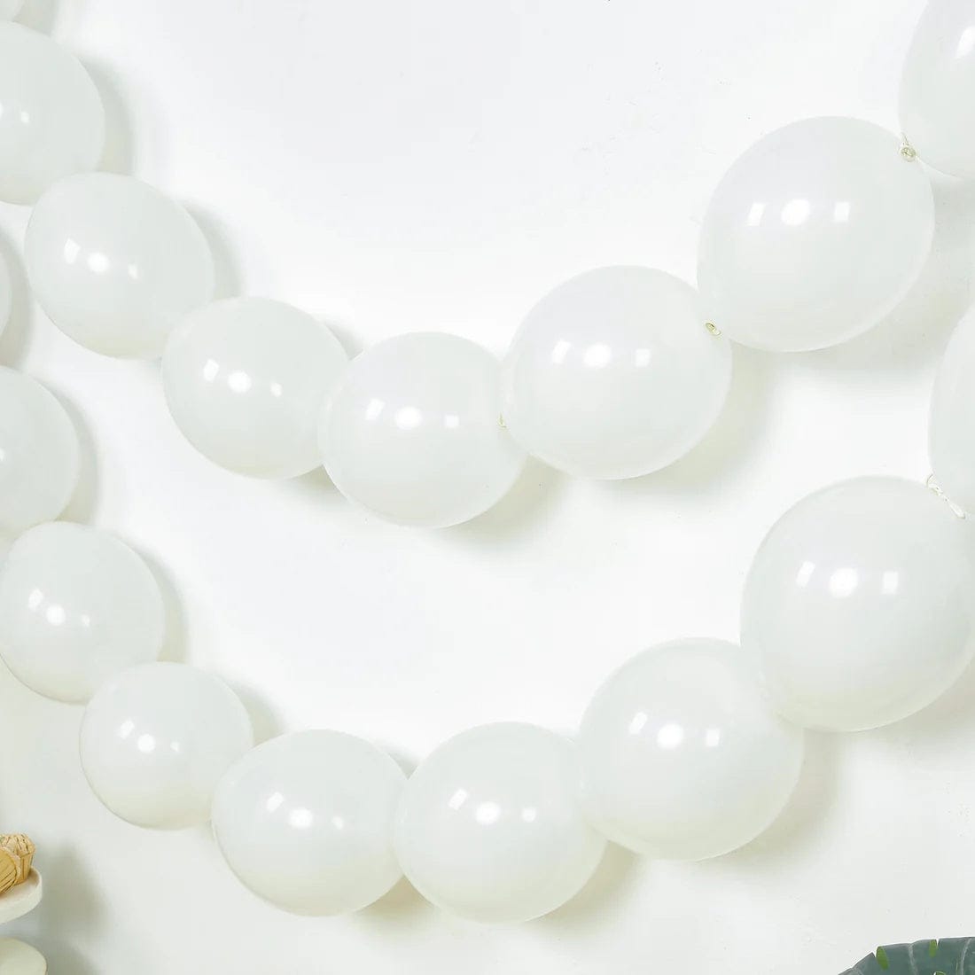 100 Matte Pastel Biodegradable Latex Link Balloons