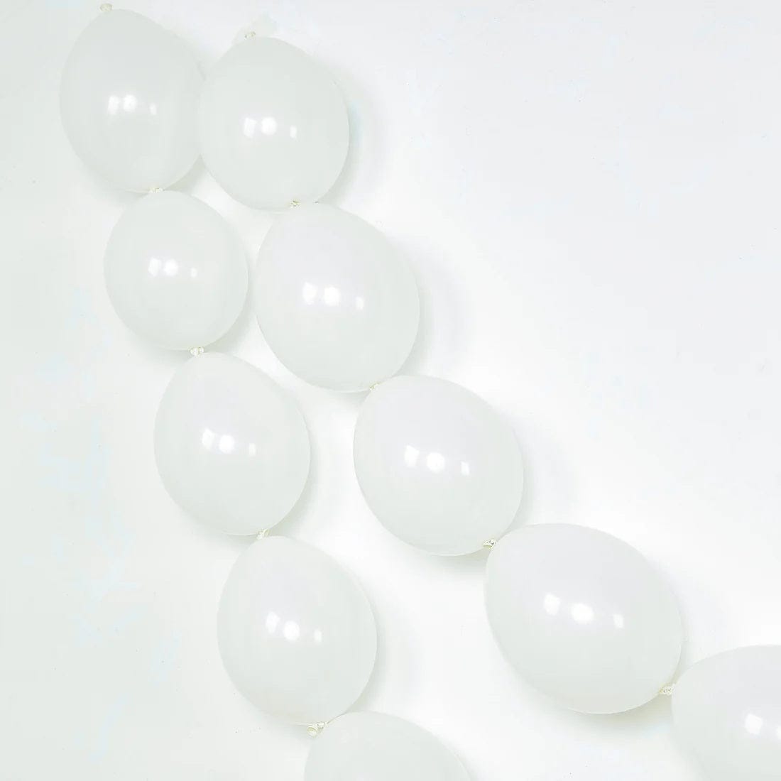 100 Matte Pastel Biodegradable Latex Link Balloons