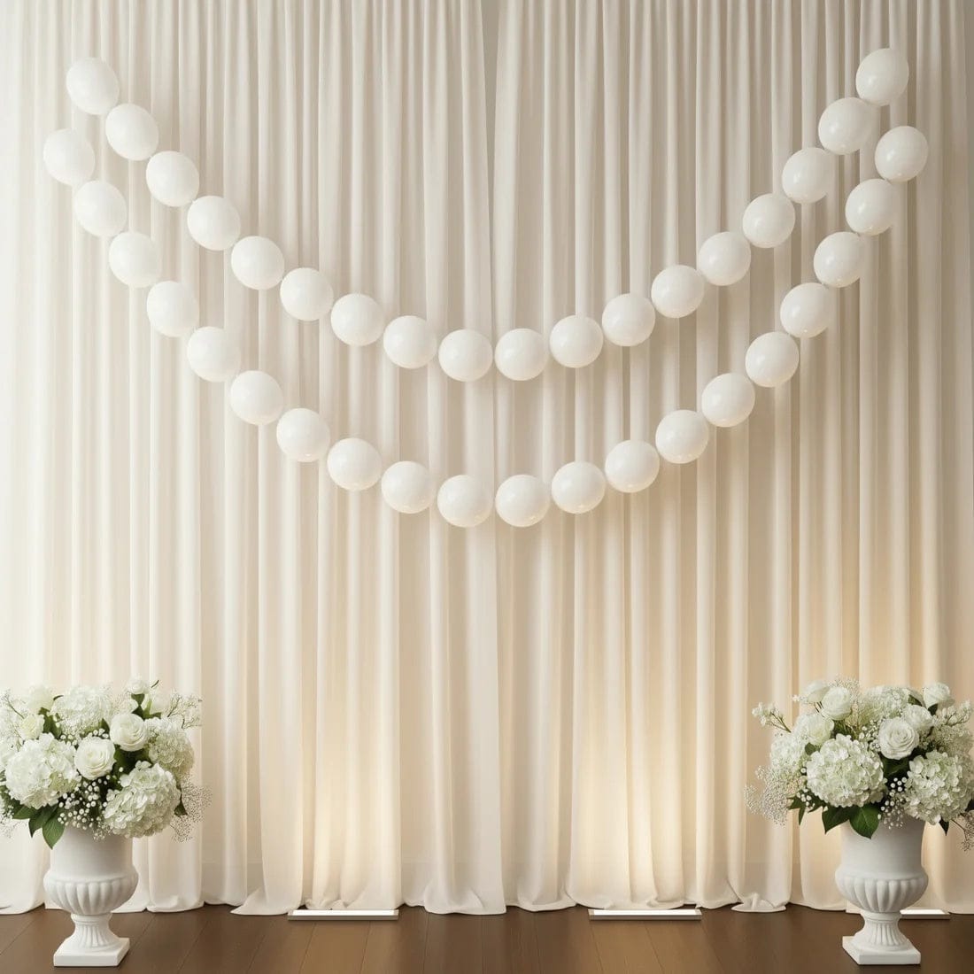 100 Matte Pastel Biodegradable Latex Link Balloons