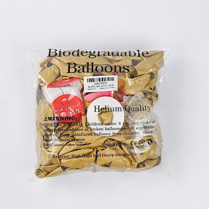 110 Latex Extra Strong Biodegradable Balloon Arch Kit