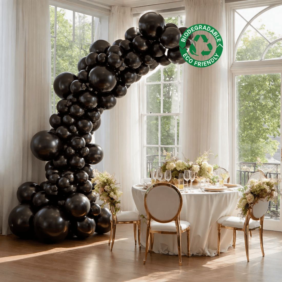 110 Latex Extra Strong Biodegradable Balloon Arch Kit
