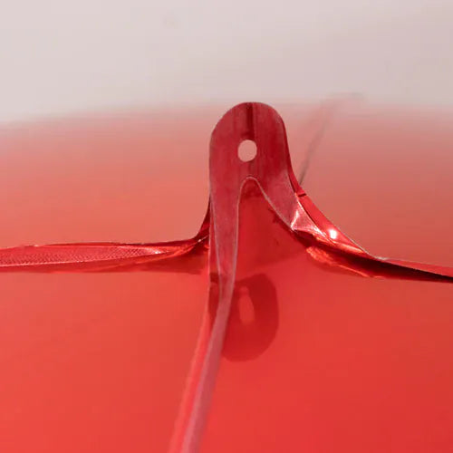 2 pcs 43 in wide Large Round Metallic Orbz Mylar Foil Balloons