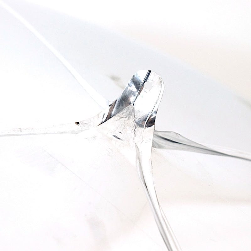 4 pcs 39 in wide Large Round Metallic Orbz Mylar Foil Balloons