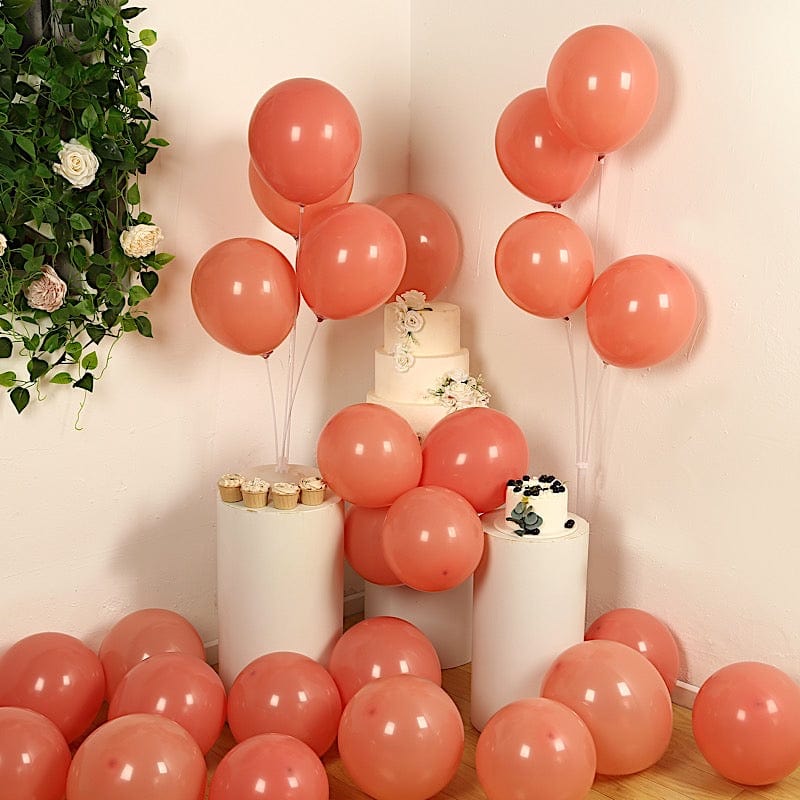 50 Matte Pastel Biodegradable Latex Party Balloons