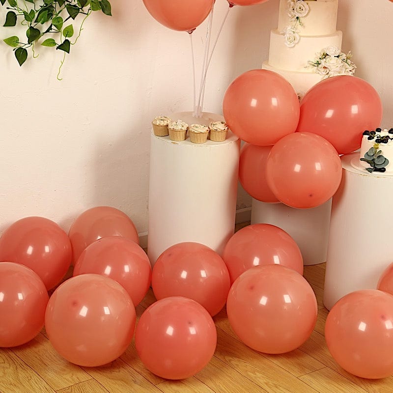 50 Matte Pastel Biodegradable Latex Party Balloons