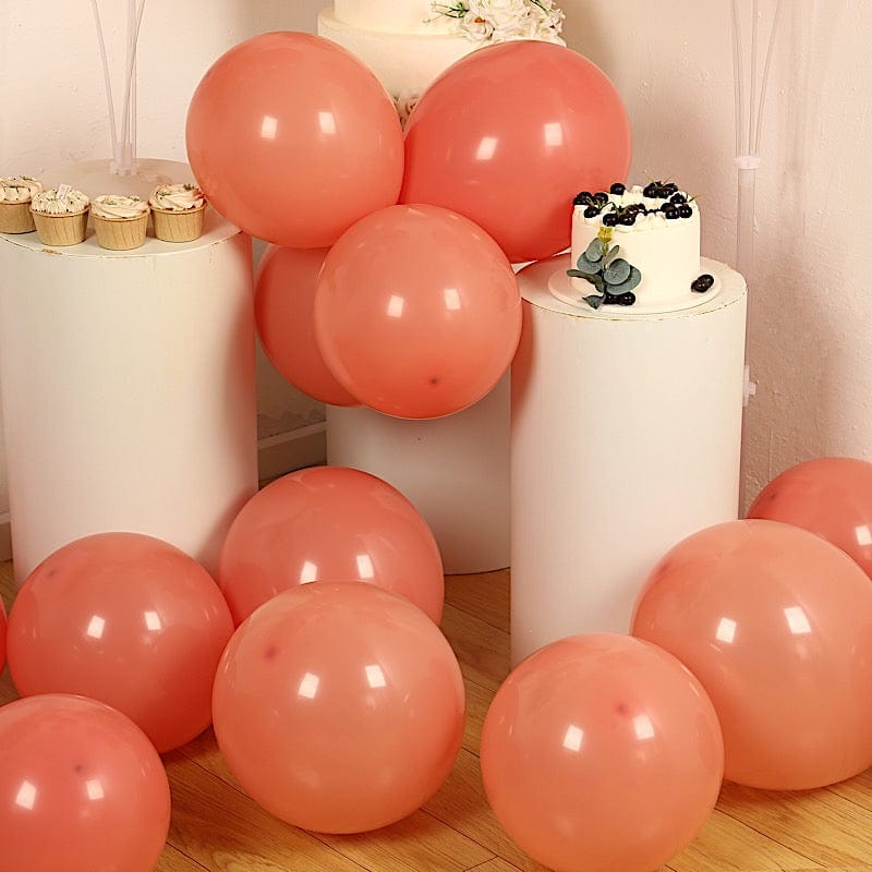 50 Matte Pastel Biodegradable Latex Party Balloons