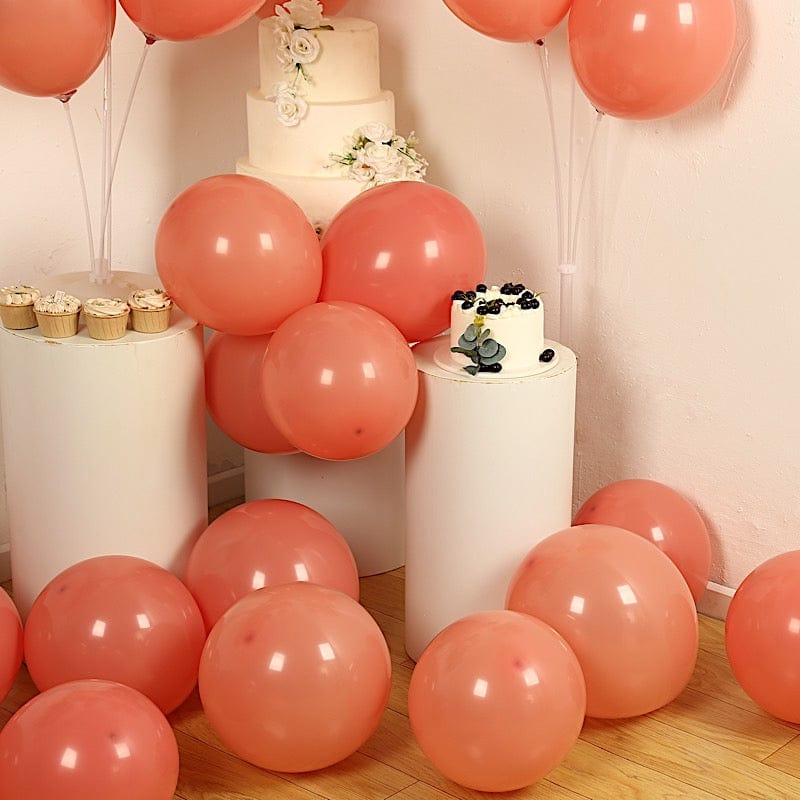 50 Matte Pastel Biodegradable Latex Party Balloons