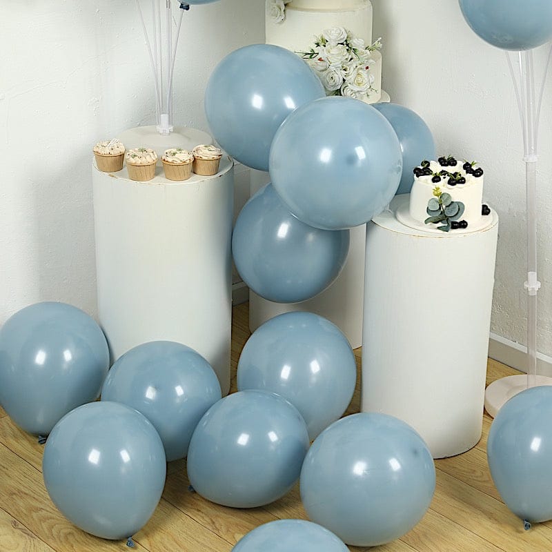 50 Matte Pastel Biodegradable Latex Party Balloons