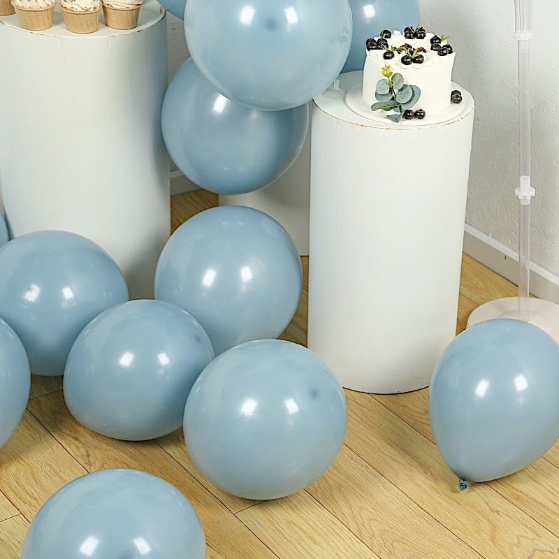 50 Matte Pastel Biodegradable Latex Party Balloons