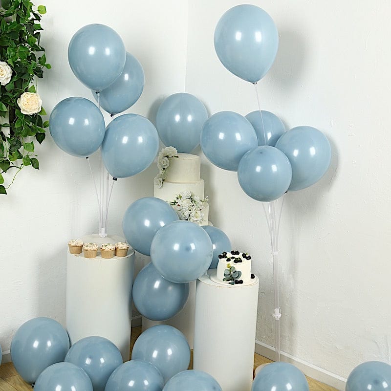 50 Matte Pastel Biodegradable Latex Party Balloons