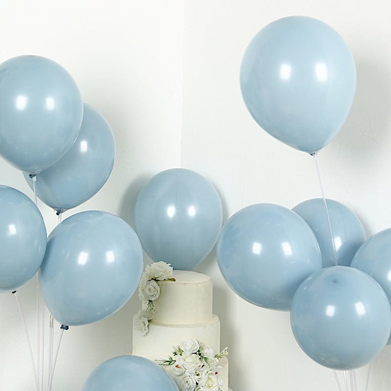 50 Matte Pastel Biodegradable Latex Party Balloons