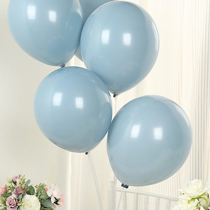 50 Matte Pastel Biodegradable Latex Party Balloons