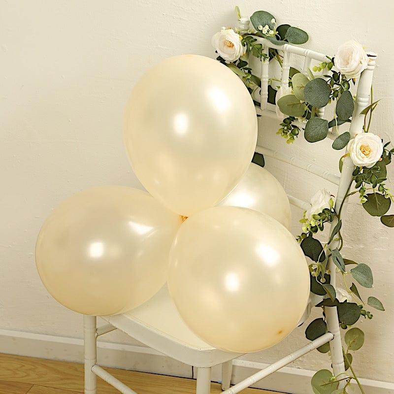50 Matte Pastel Biodegradable Latex Party Balloons