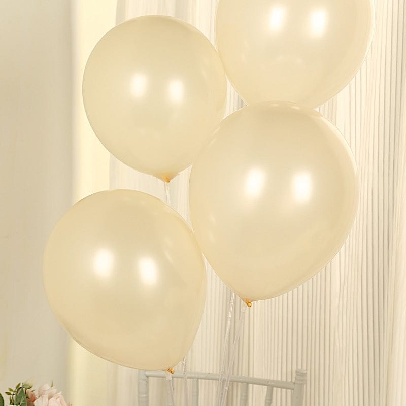 50 Matte Pastel Biodegradable Latex Party Balloons