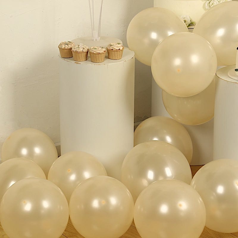 50 Matte Pastel Biodegradable Latex Party Balloons