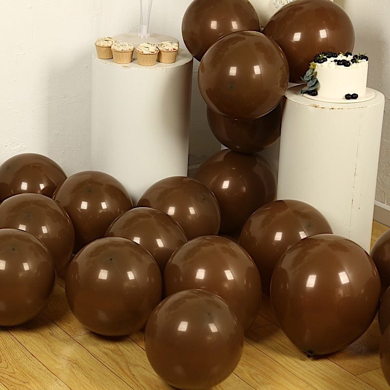 50 Matte Pastel Biodegradable Latex Party Balloons