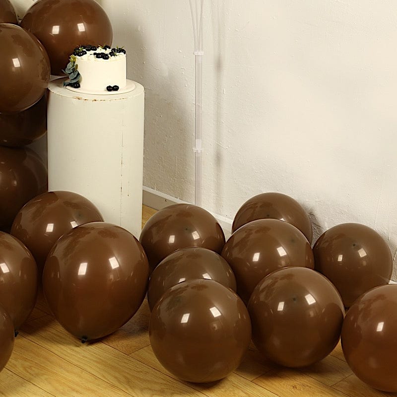 50 Matte Pastel Biodegradable Latex Party Balloons