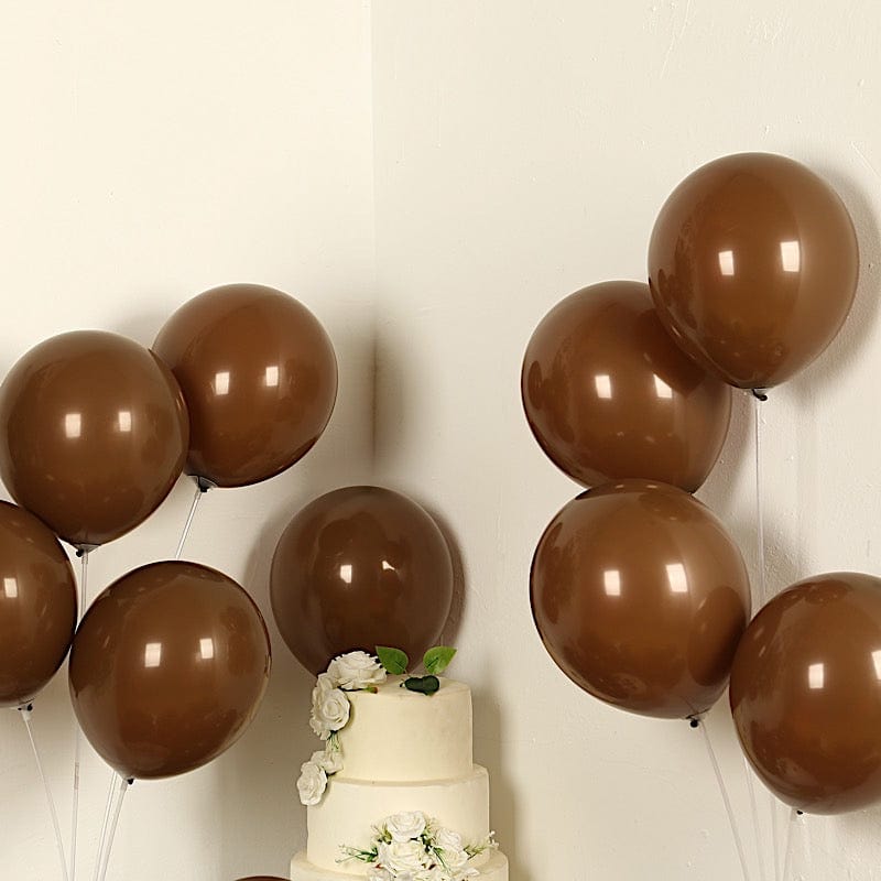 50 Matte Pastel Biodegradable Latex Party Balloons