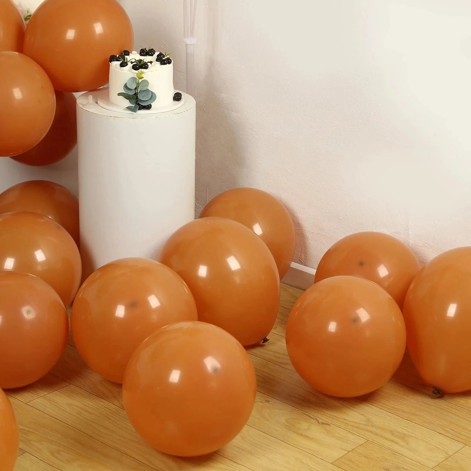 50 Matte Pastel Biodegradable Latex Party Balloons