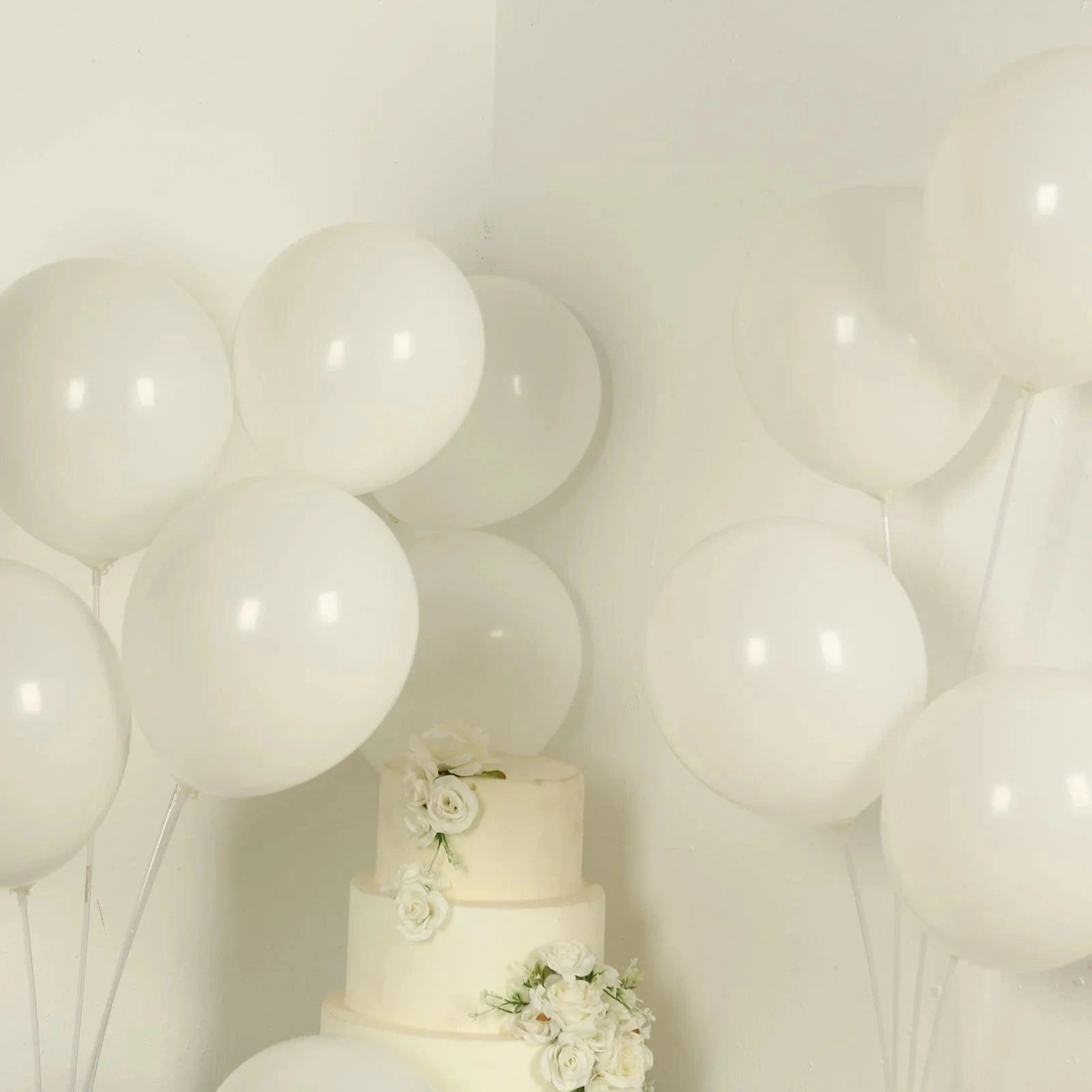 50 Matte Pastel Biodegradable Latex Party Balloons